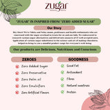 Zugar Hazelnut 49% Dark Milk Chocolate - 50g Sweetened with Monk Fruit