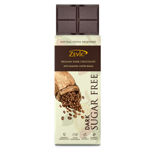 Zevic Sugar-less Chocolate with Roasted Coffee Beans 40 gm