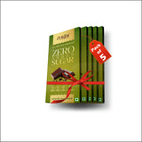 Zugar Hazelnut 49% Dark Milk Chocolate - 20g Sweetened with Monk Fuit - Pack of 5