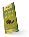 Zugar Hazelnut 49% Dark Milk Chocolate - 20g Sweetened with Monk Fuit - Pack of 5