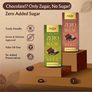 Zugar Hazelnut Chocolate Combo of 2 variants of 50g each