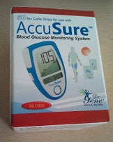 AccuSure (Dr. Gene) Strips - 50 pack