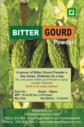 Bitter Gourd Karela Powder for Diabetics