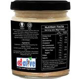 Organic Cashew Butter (Unsweetened) (Sugar-Free, USDA Organic, Gluten-Free, Low Carb, Ultra Low GI, Vegan, Diabetes & Keto Friendly) -180g