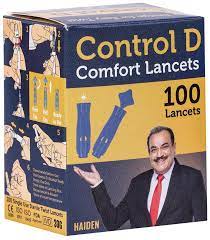 Control D Sterile Lancets 30G (100 Pack)