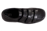 Health Plus Premium Leather Shoes ( Loose Strap) - for Diabetic