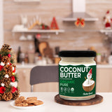 Organic Coconut Butter (Unsweetened) (Sugar-Free, USDA Organic, Gluten-Free, Low Carb, Ultra Low GI, Vegan, Diabetes & Keto Friendly) - 180g (Pack of 2)